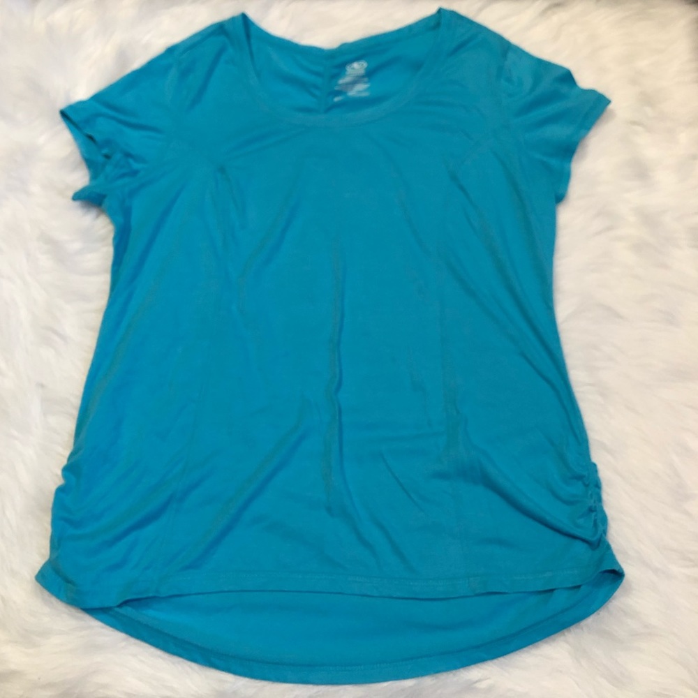 Blue/Turquoise Athletic Top XL